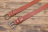 1.25" Full Grain Chestnut Leather Belt